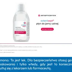 Octenisept płyn do jamy ustnej, idealny do higieny jamy ustnej, może być pomocny także dla Twojego psa.