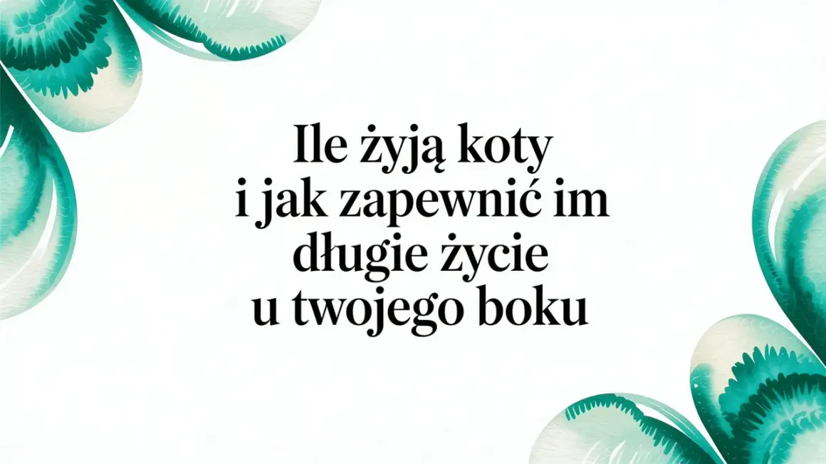 Ile żyją koty i jak zapewnić im długie życie u Twojego boku. Wskazówki dotyczące opieki nad kotem.