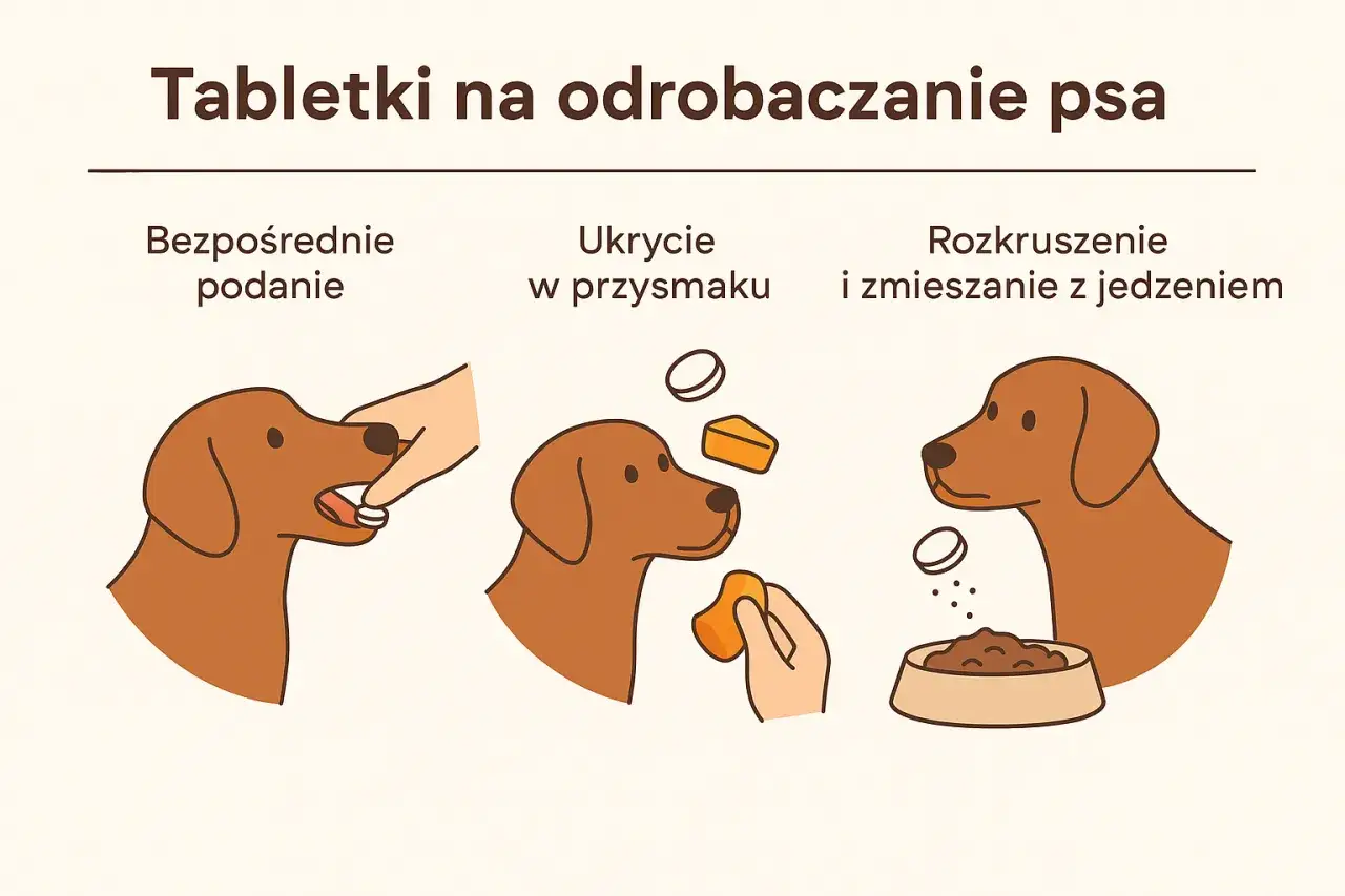 Szczeniak odrobaczanie weterynarz